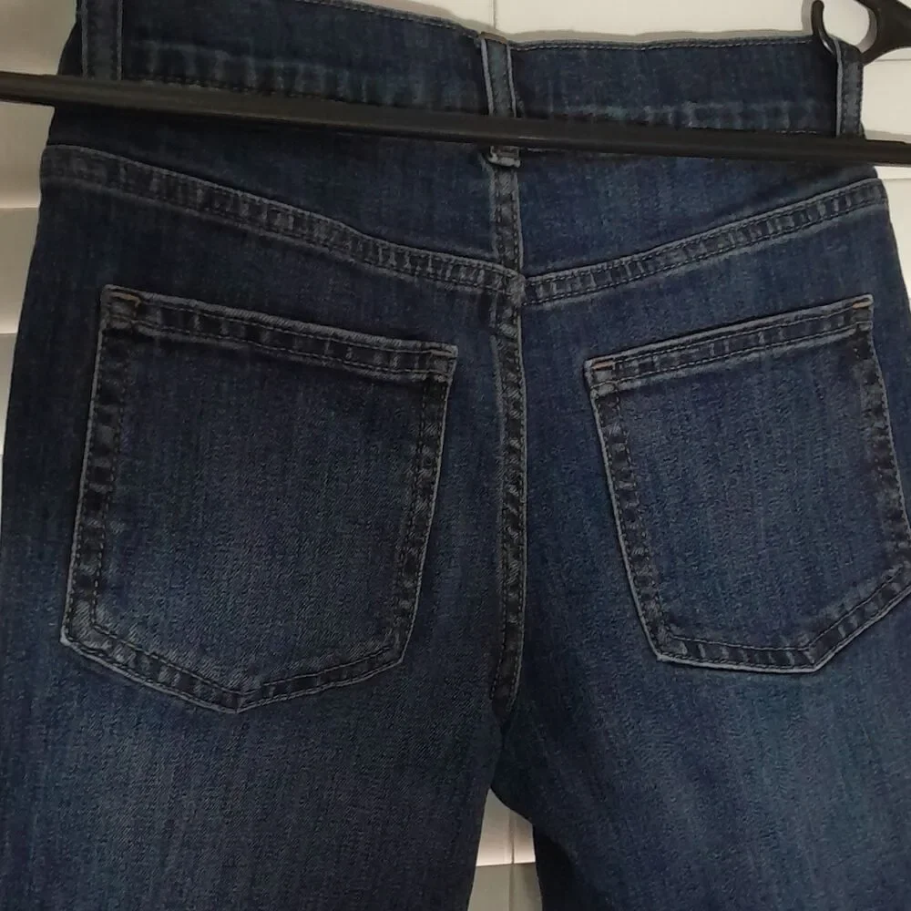 OshKosh B'gosh Girls Size 10 Blue Denim Bermuda Shorts 8